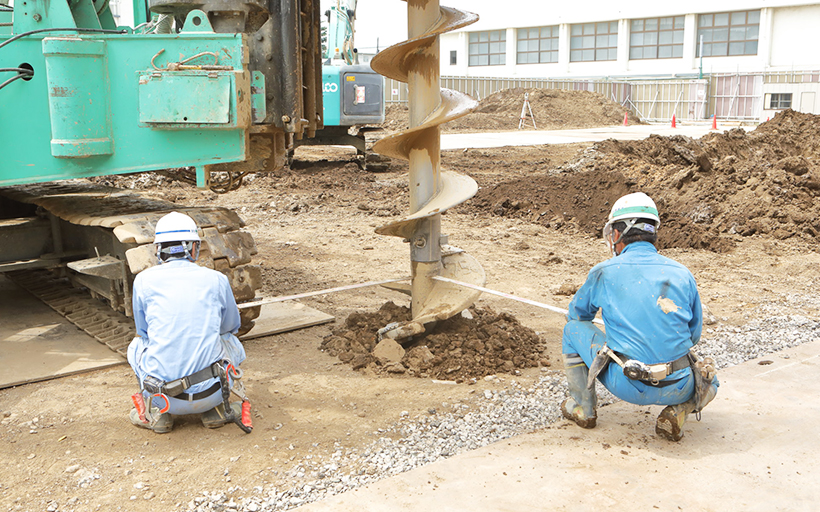 基礎杭打（くいうち）工事とは？